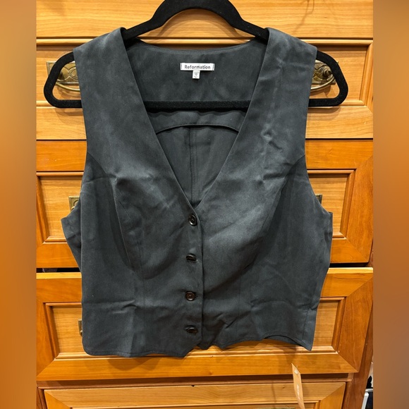 Reformation Devin Twill Vest - Picture 5 of 8